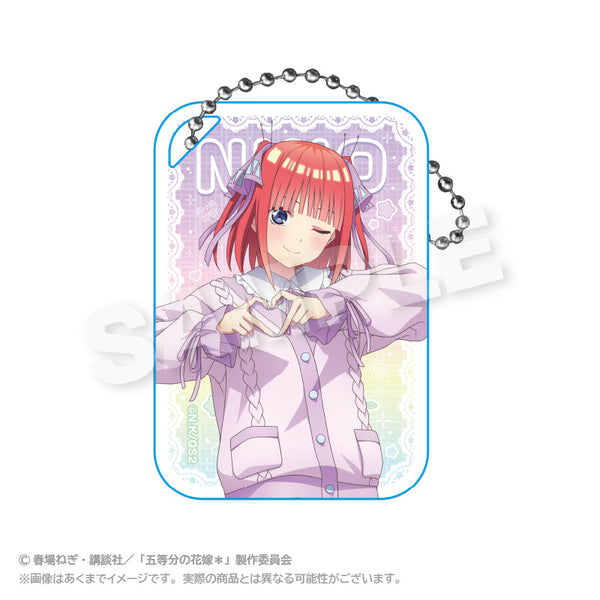 『五等分の花嫁*』アクリルキーホルダー ゆめかわせいふくVer. 中野二乃